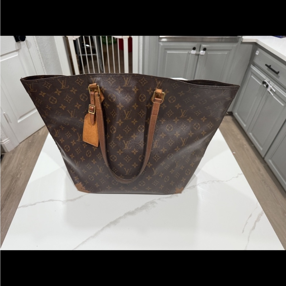 Louis Vuitton All-In MM Brown and Tan Tote